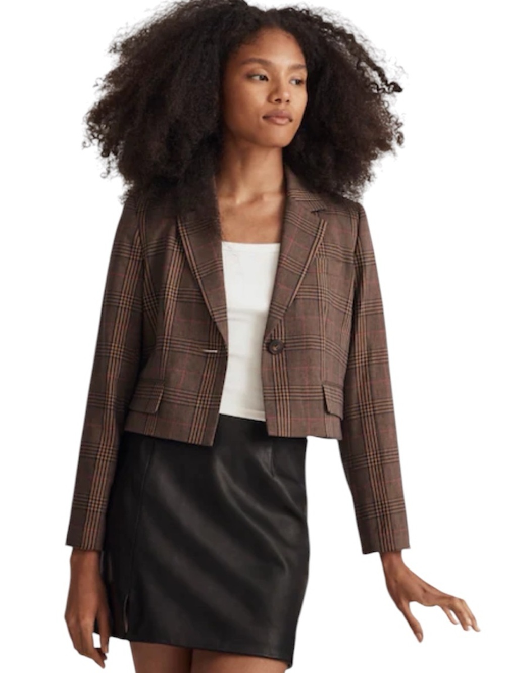 Madewell The Sutter Crop Blazer